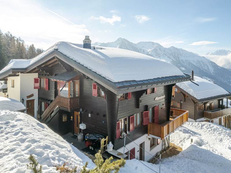 Casa vacacional Suiza, Valais,  bettmeralp Apartamento muchacho negro