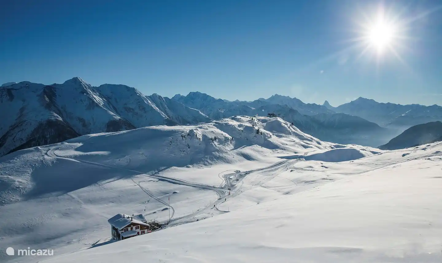 Vous pouvez profiter de vos vacances d'hiver à l'Aletsch Arena