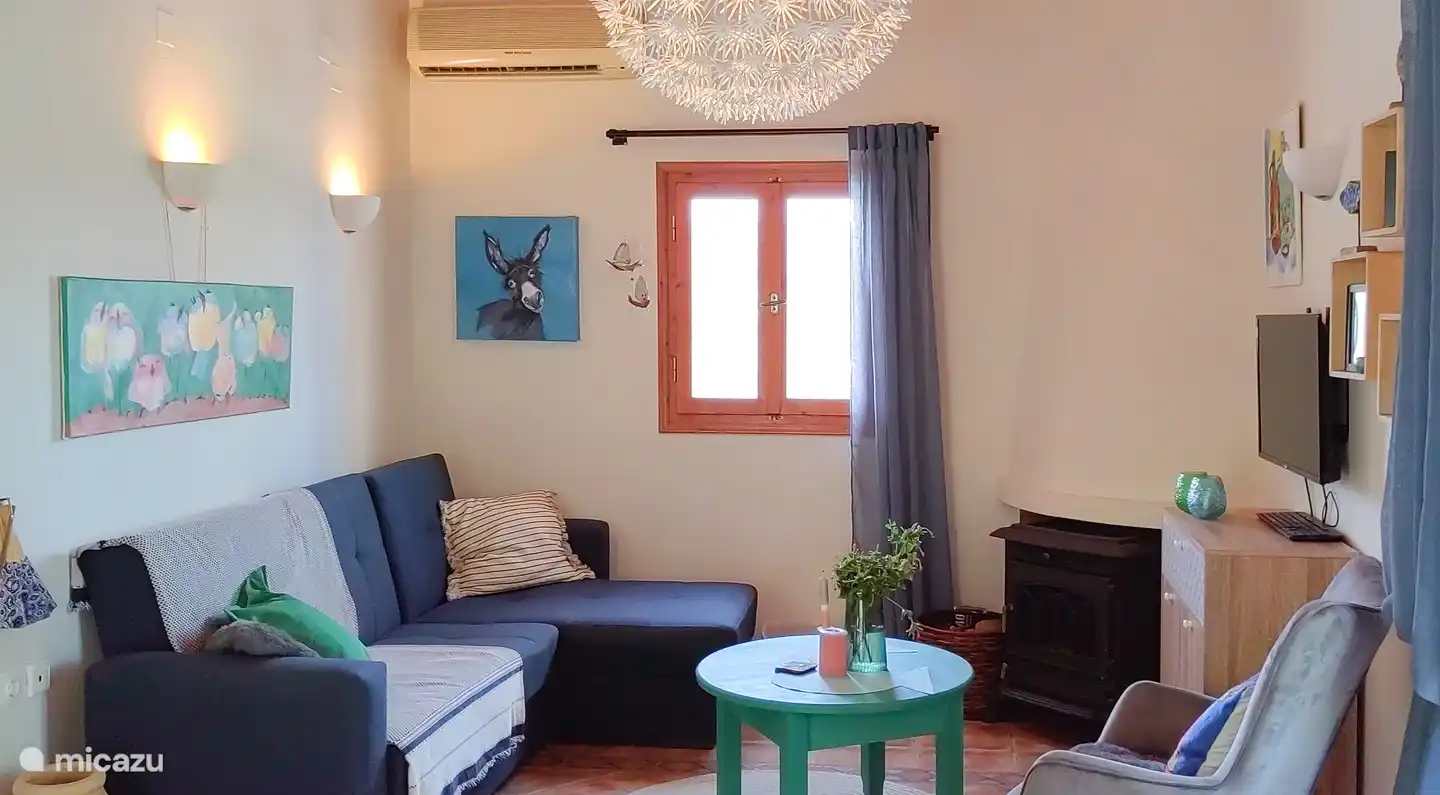 The cozy living room