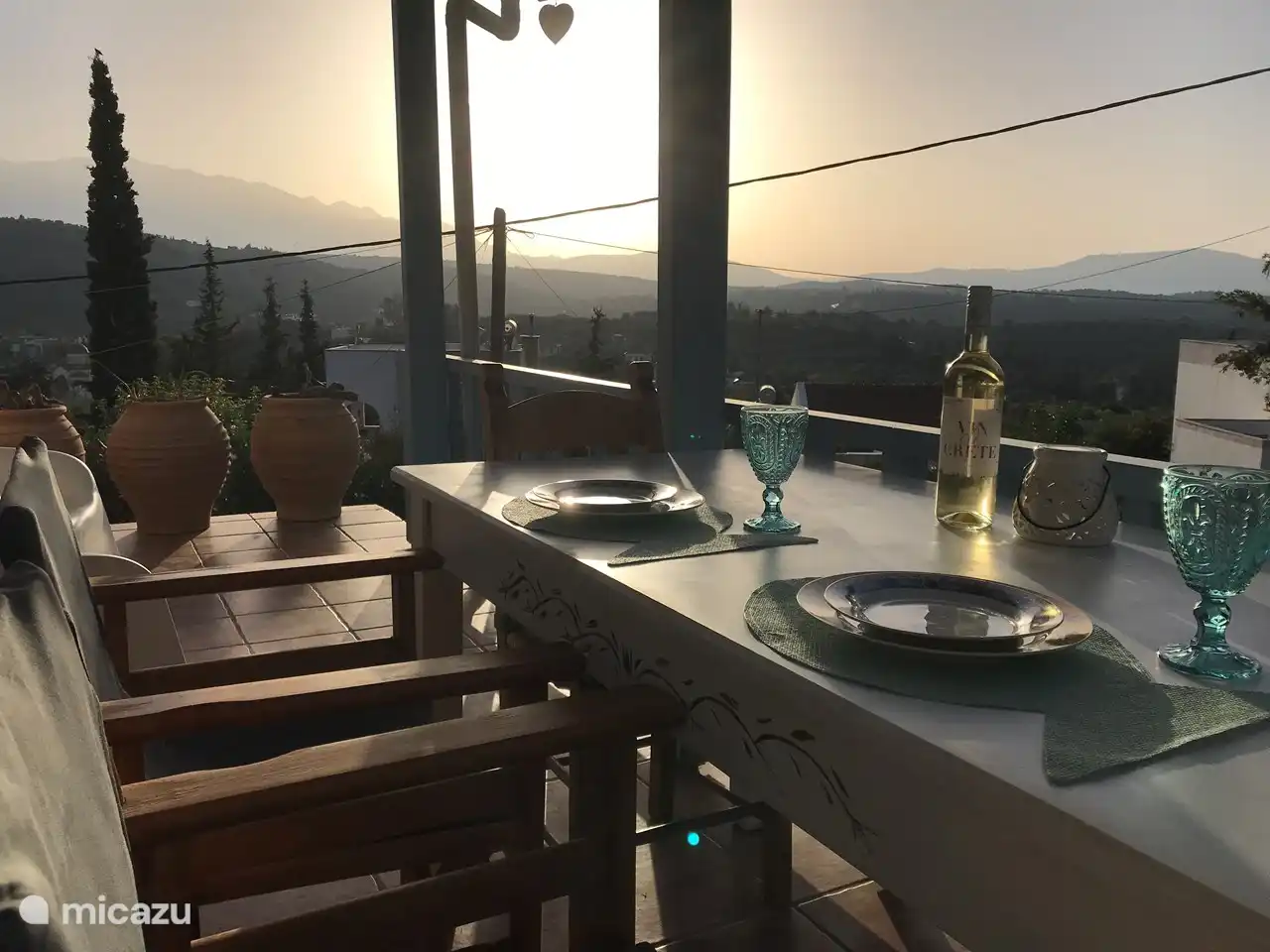 Enjoy the sunset every evening