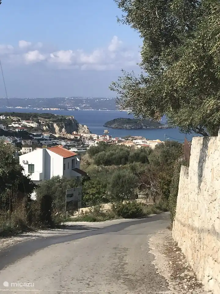 The road to Almyrida