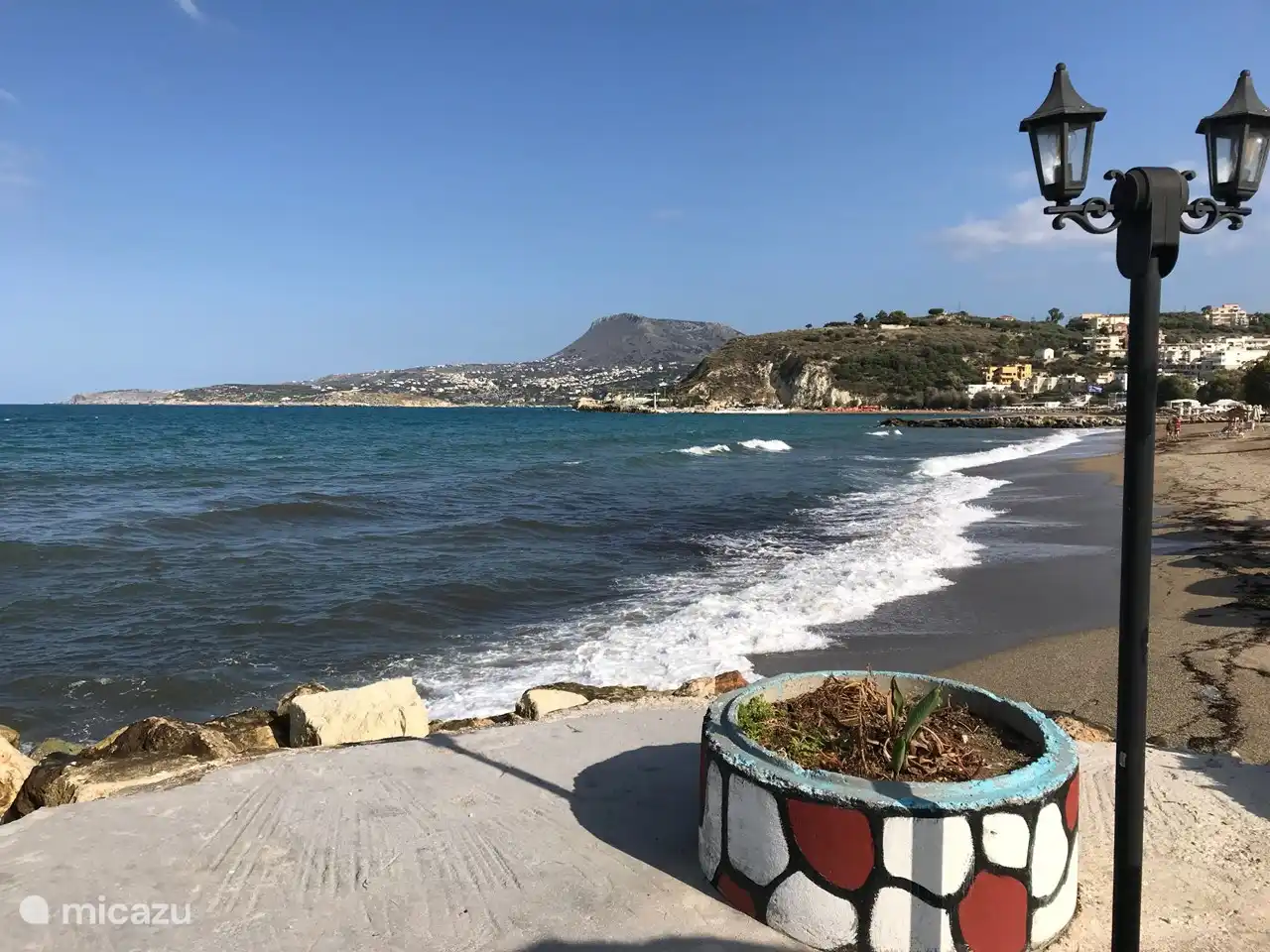 One of the beaches of Kalyves