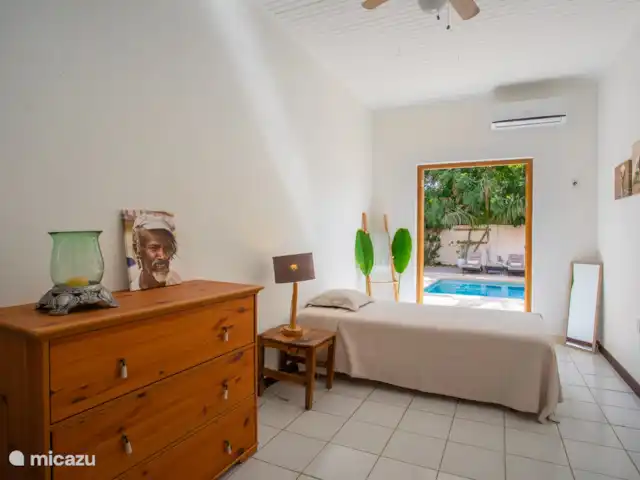 Casa Calina | Curaçao, Curaçao-Centre, Julianadorp - maison de vacances Pièce intermédiaire avec portes françaises