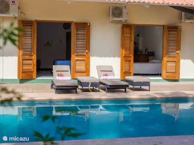 Casa Calina | Curaçao, Curaçao-Centre, Julianadorp - maison de vacances Portes françaises vers deux chambres