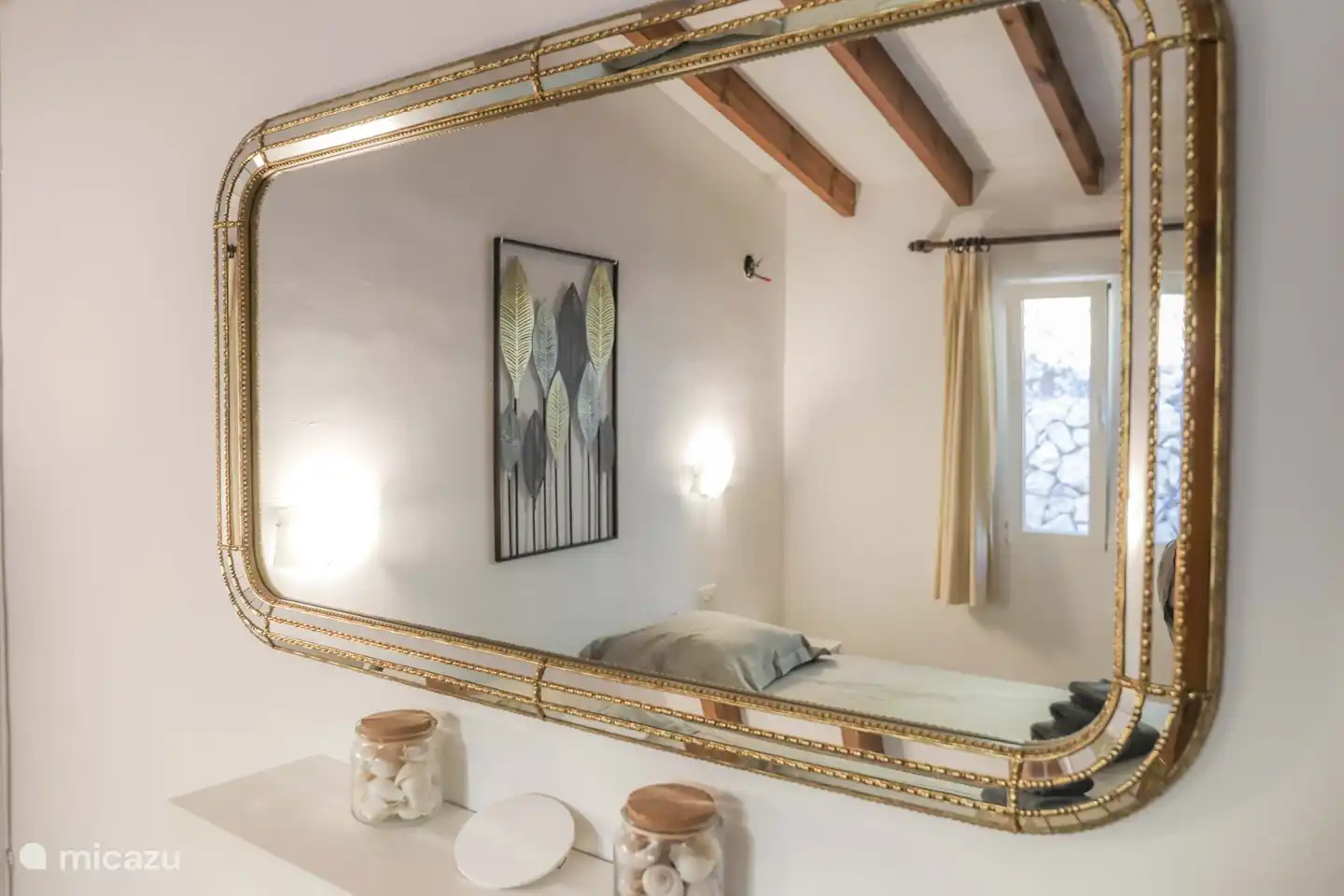 Stimmungsvolles Schlafzimmer