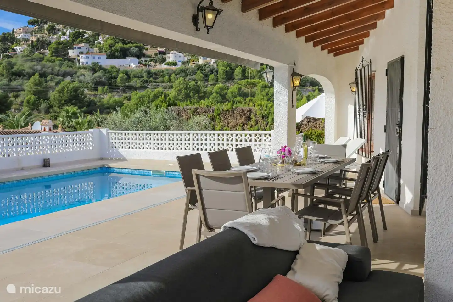 Eine sehr schöne Terrasse