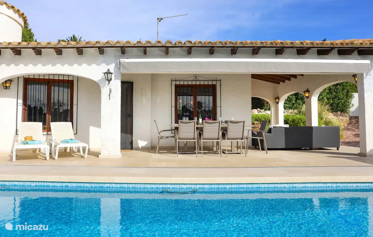 Casa Oliva verfügt über einen schönen Außenbereich