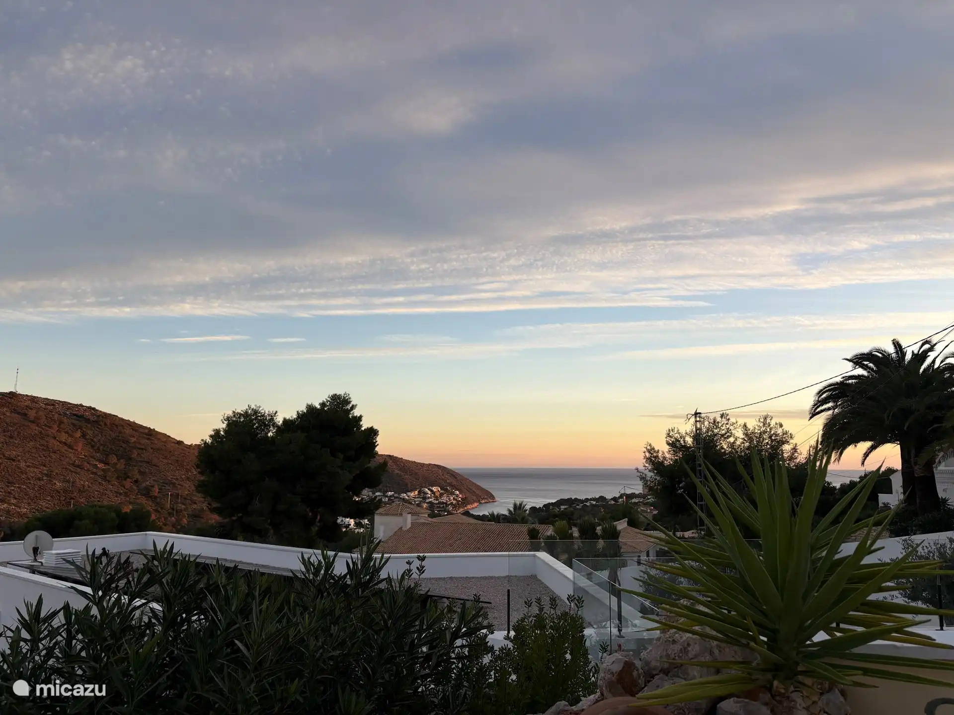 Magnifique coucher de soleil depuis votre terrasse