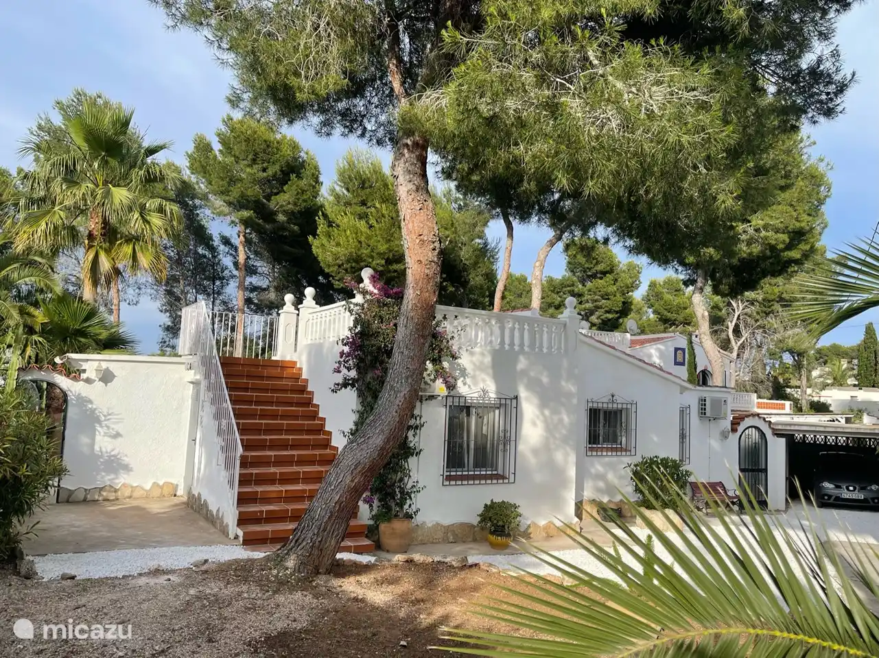 Maison espagnole de caractère avec terrasse sur le toit avec vue sur la mer et le Peñon de Ifach
