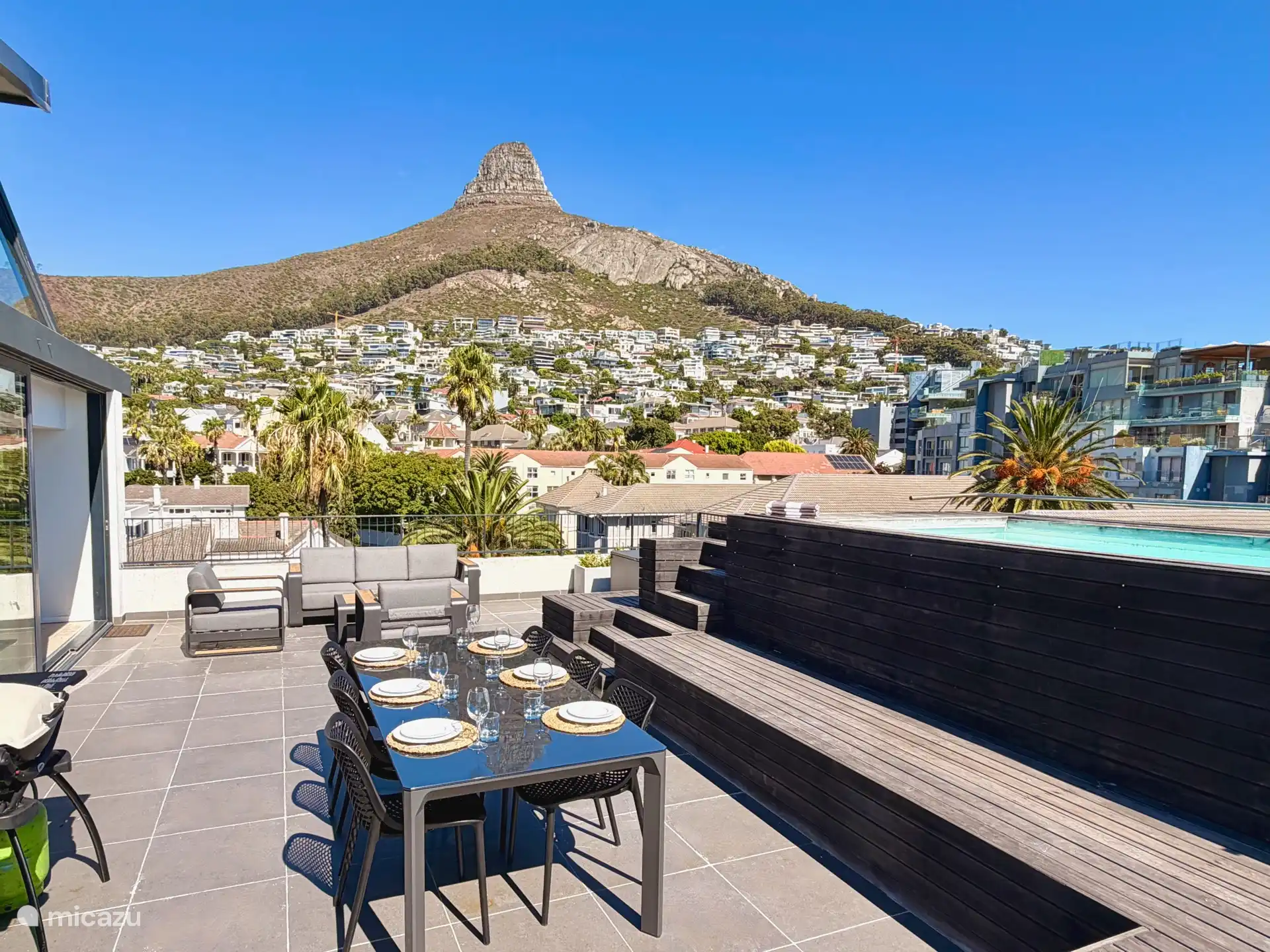 Terrasse sur le toit