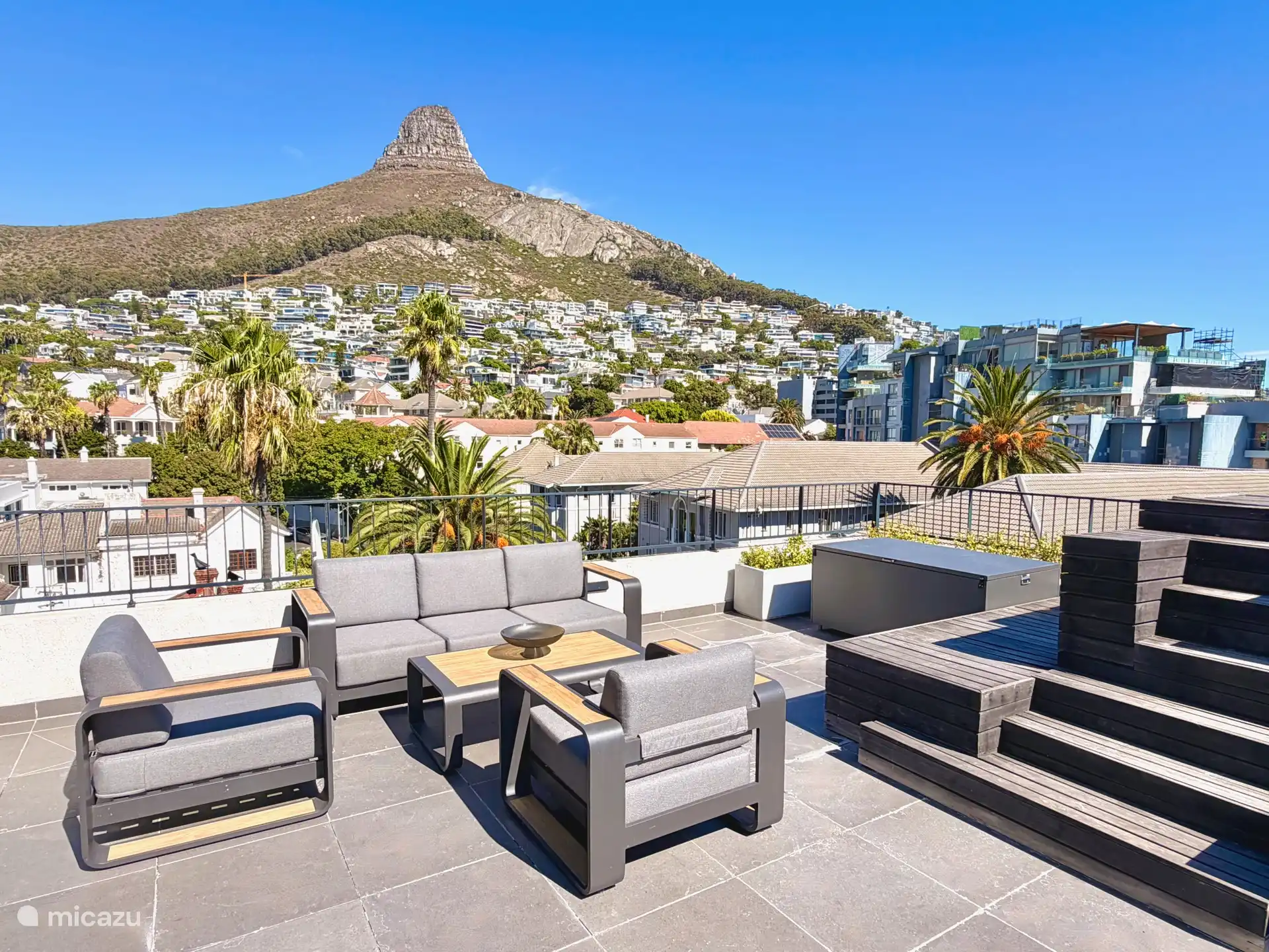 Terrasse sur le toit