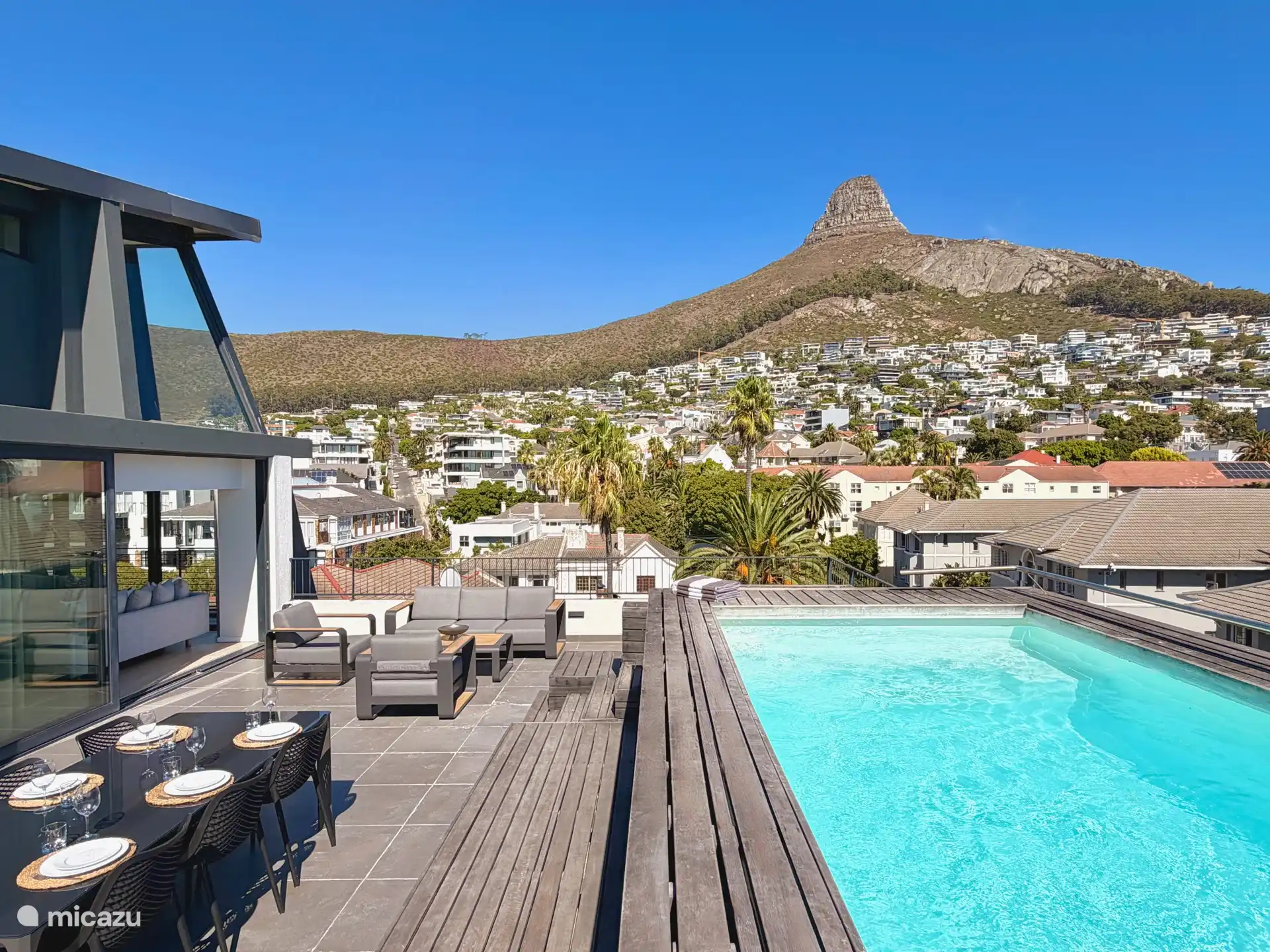 Terrasse sur le toit