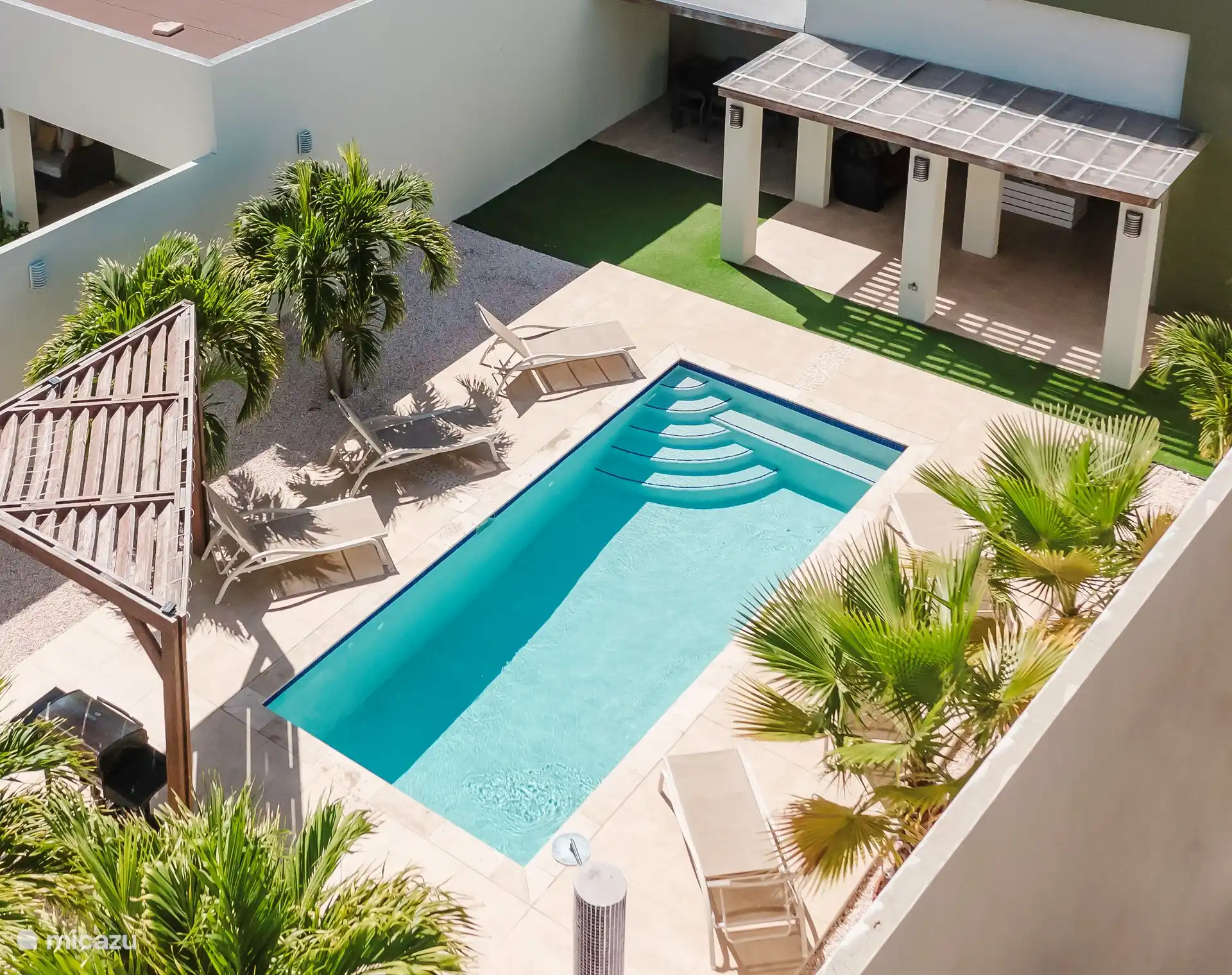 villa, Bubali, Norte, Aruba - Villa Island Time con piscina privada