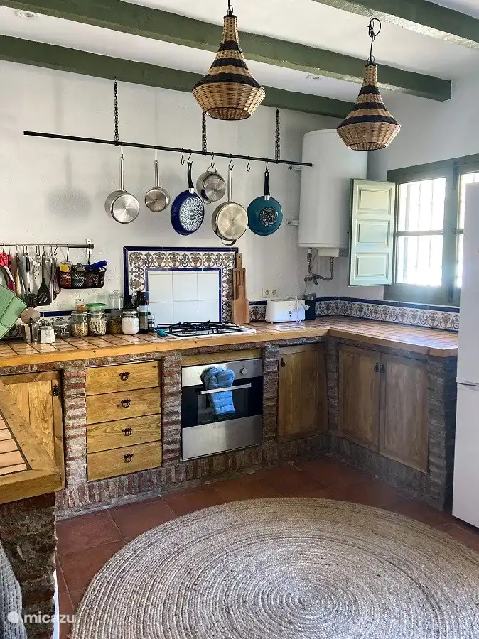 Die Küche von Casa Cubista.