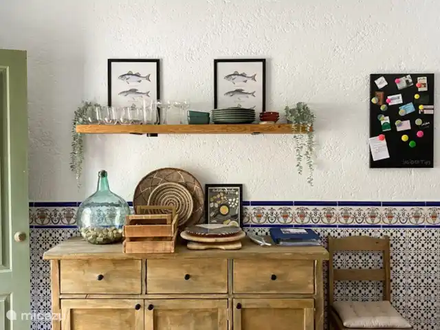 Casa Cubasta | Espagne, Andalousie, Sedella - maison de vacances La cuisine de la Casa Cubista