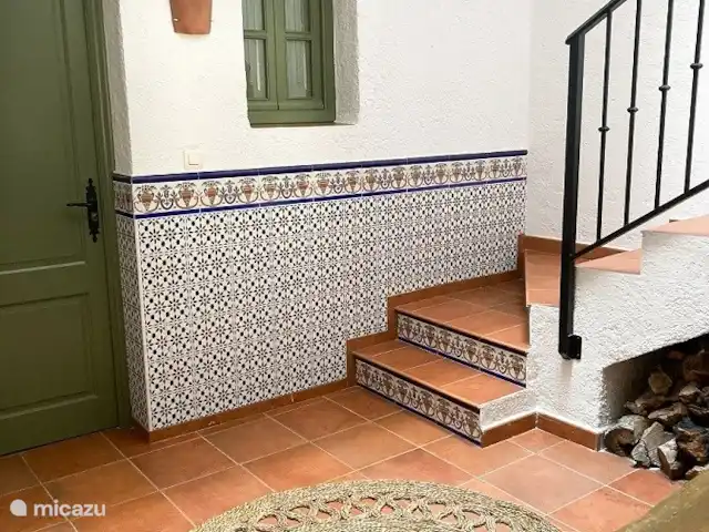 Casa Cubasta | Espagne, Andalousie, Sedella - maison de vacances Terrasse au rez-de-chaussée.