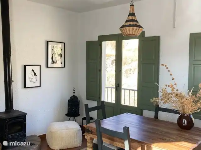 Casa Cubasta | Espagne, Andalousie, Sedella - maison de vacances Séjour, 2ème étage.
