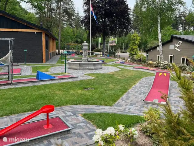 Forest Family Home - 5 sterren park huren in Nederland, Gelderland, Beekbergen - chalet Minigolf op het park