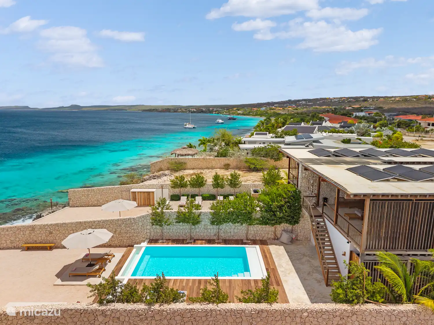 villa in Bonaire, Bonaire – Reef Villas Bonaire Sonne, direkt am Meer