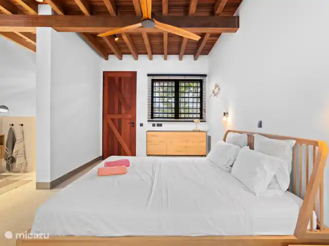 Location de Vacances Bonaire, Bonaire, Sabadeco, villa - Reef Villas Bonaire Soleil, face à l'océan Chambre Reef Villas