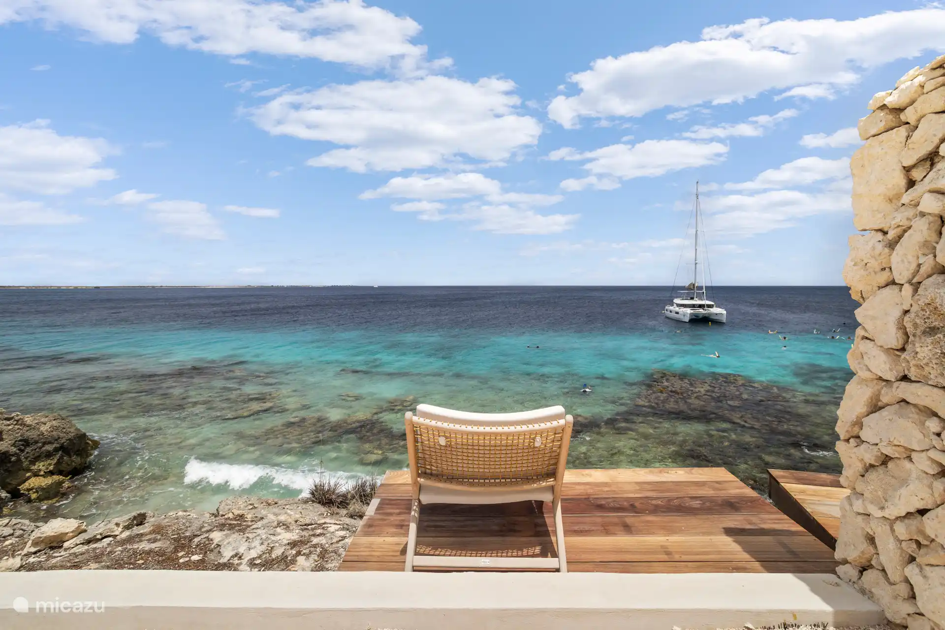 Das liegt direkt am Meer