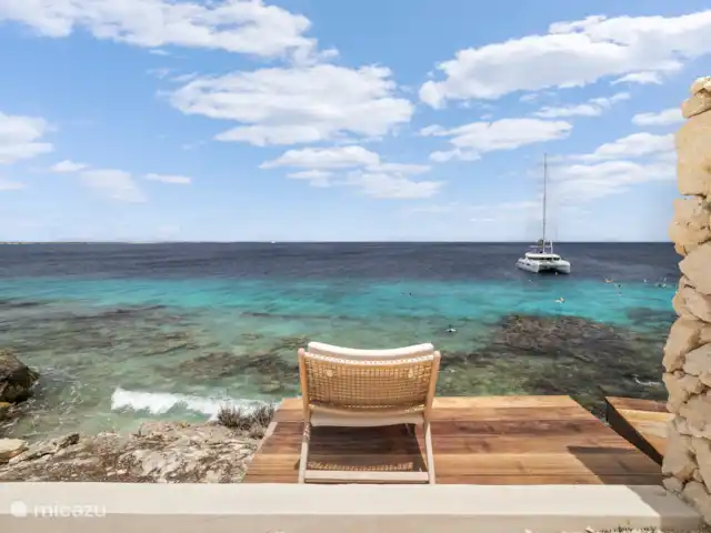 Location de Vacances Bonaire, Bonaire, Sabadeco, villa - Reef Villas Bonaire Soleil, face à l'océan C’est en bord de mer