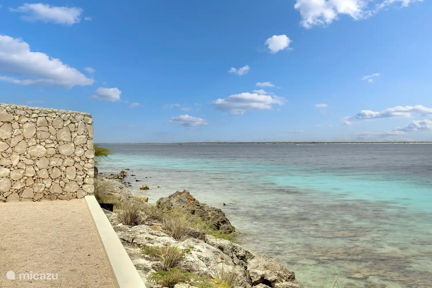 Blick auf Klein Bonaire