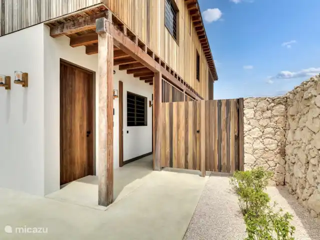Location de Vacances Bonaire, Bonaire, Sabadeco, villa - Reef Villas Bonaire Soleil, face à l'océan Porte