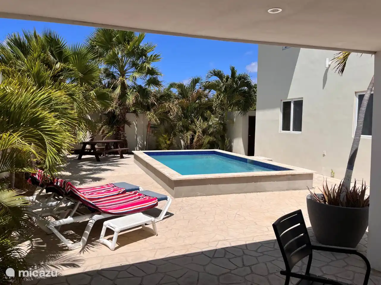 Swimming pool from a different angle