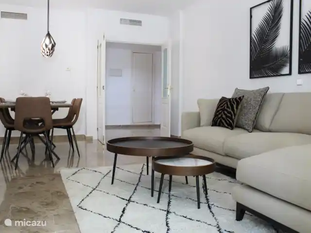 Appartement 3 chambres près de la plage et de San Pedro | Espagne, Costa del Sol, San Pedro de Alcántara - appartement Salon Dîner