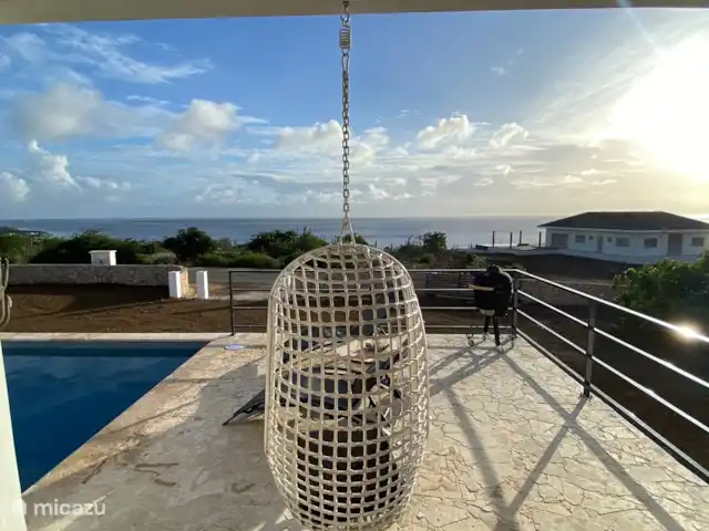 villa huren in Bonaire, Bonaire, Kralendijk – Villa Bonagio Bonaire View vanaf het sun deck
