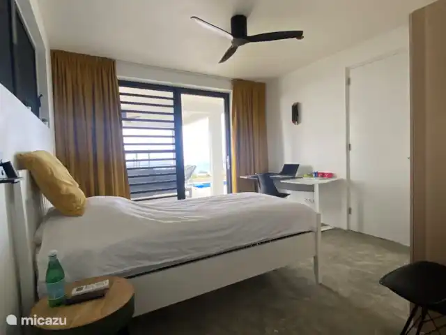 villa huren in Bonaire, Bonaire, Kralendijk – Villa Bonagio Bonaire slaapkamer 1 (de master bedroom)