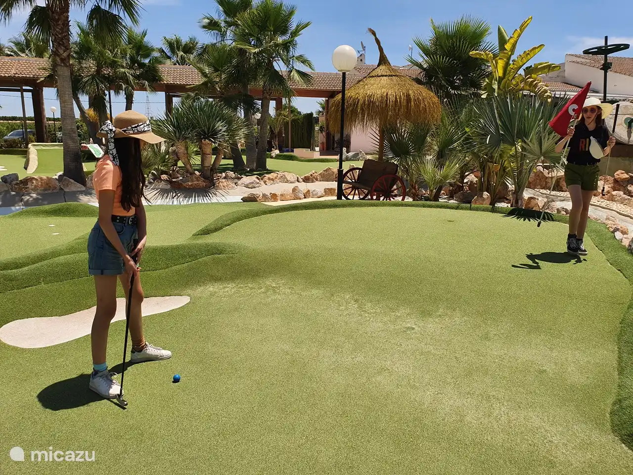 Verschillende gofterreinen en mini-golfterreinen in de omgeving.