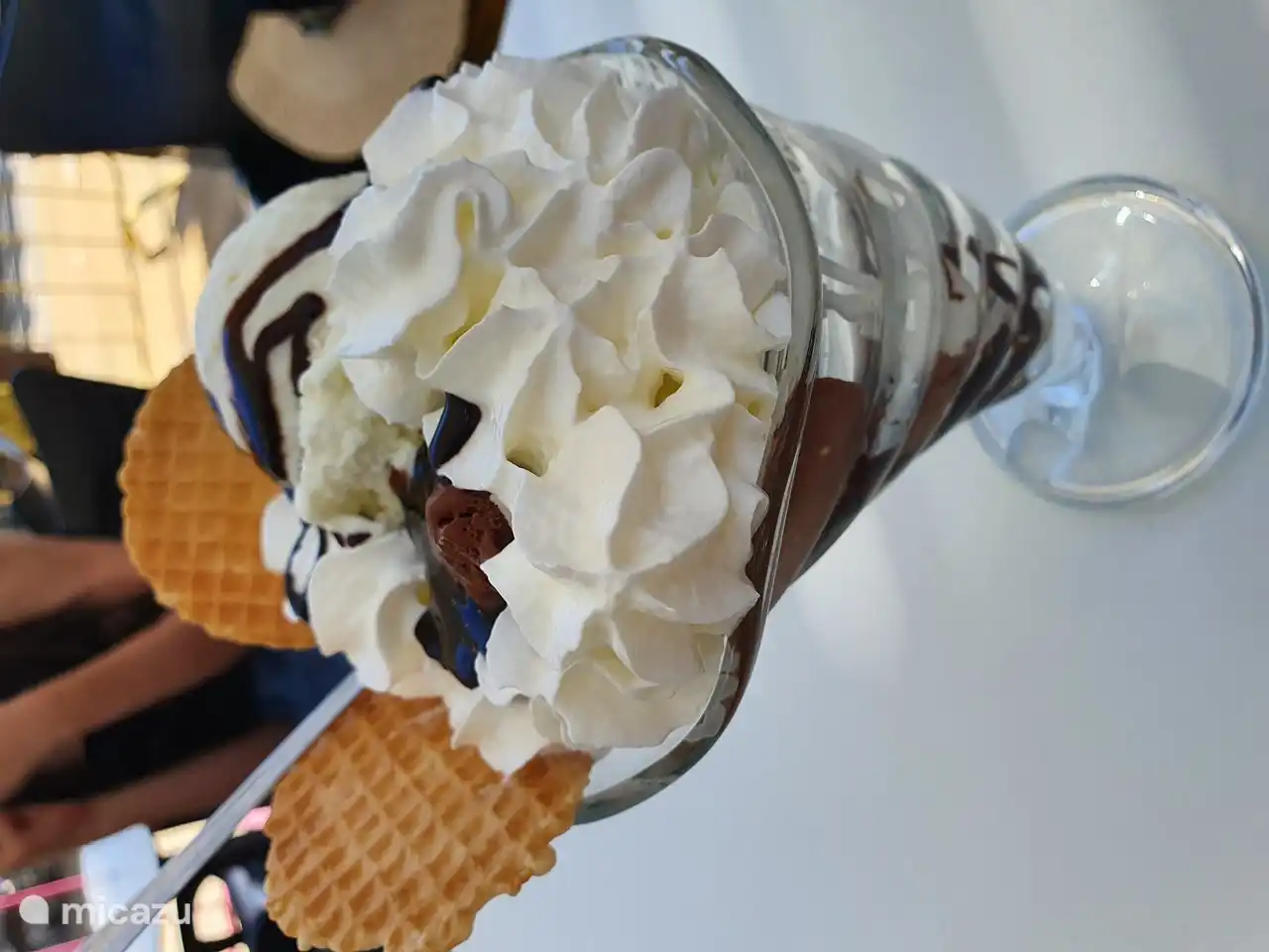 Lekkere ijsjes bij Sirvent.