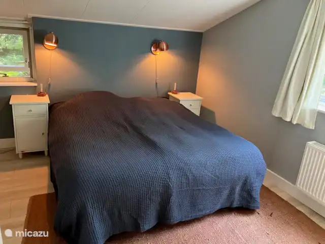 Location de Vacances Pays-Bas, Overijssel, Giethmen, bungalow - Bois de mélèze Chambre avec lit double 160x200