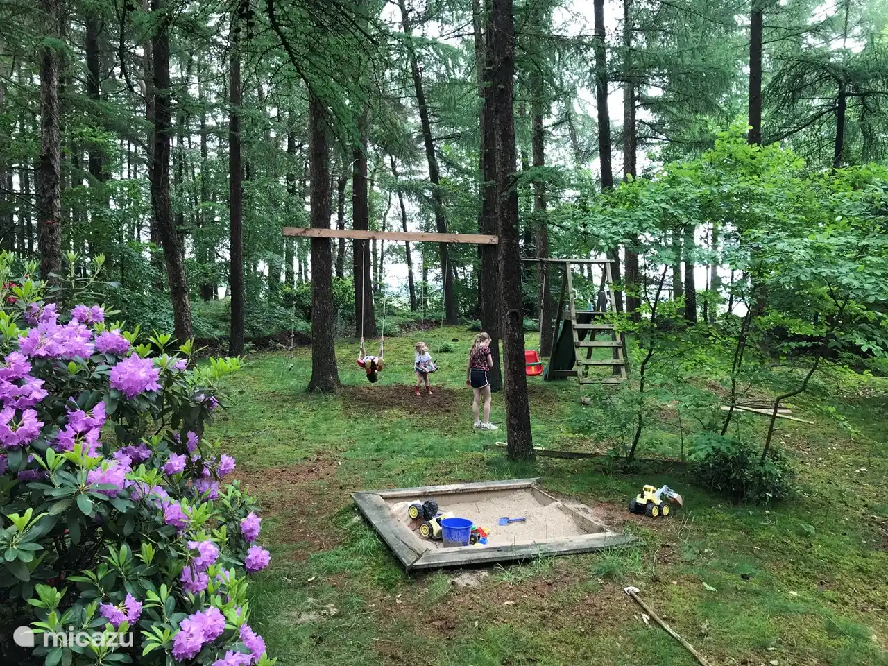 Genug, um im Garten zu spielen