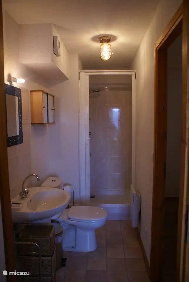 bathroom that can be reached directly from the first and second bathroom