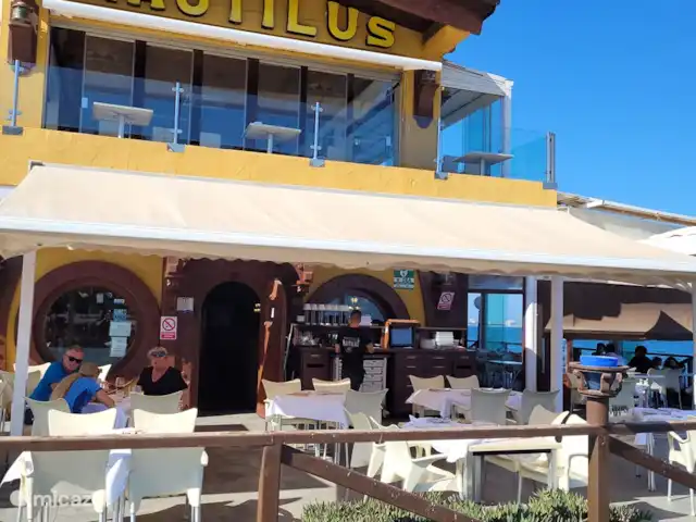 Location de Vacances Espagne, Costa Blanca, San Miguel de Salinas, appartement - Zone Plage Lagon Bleu Restaurant de poissons Nautilus