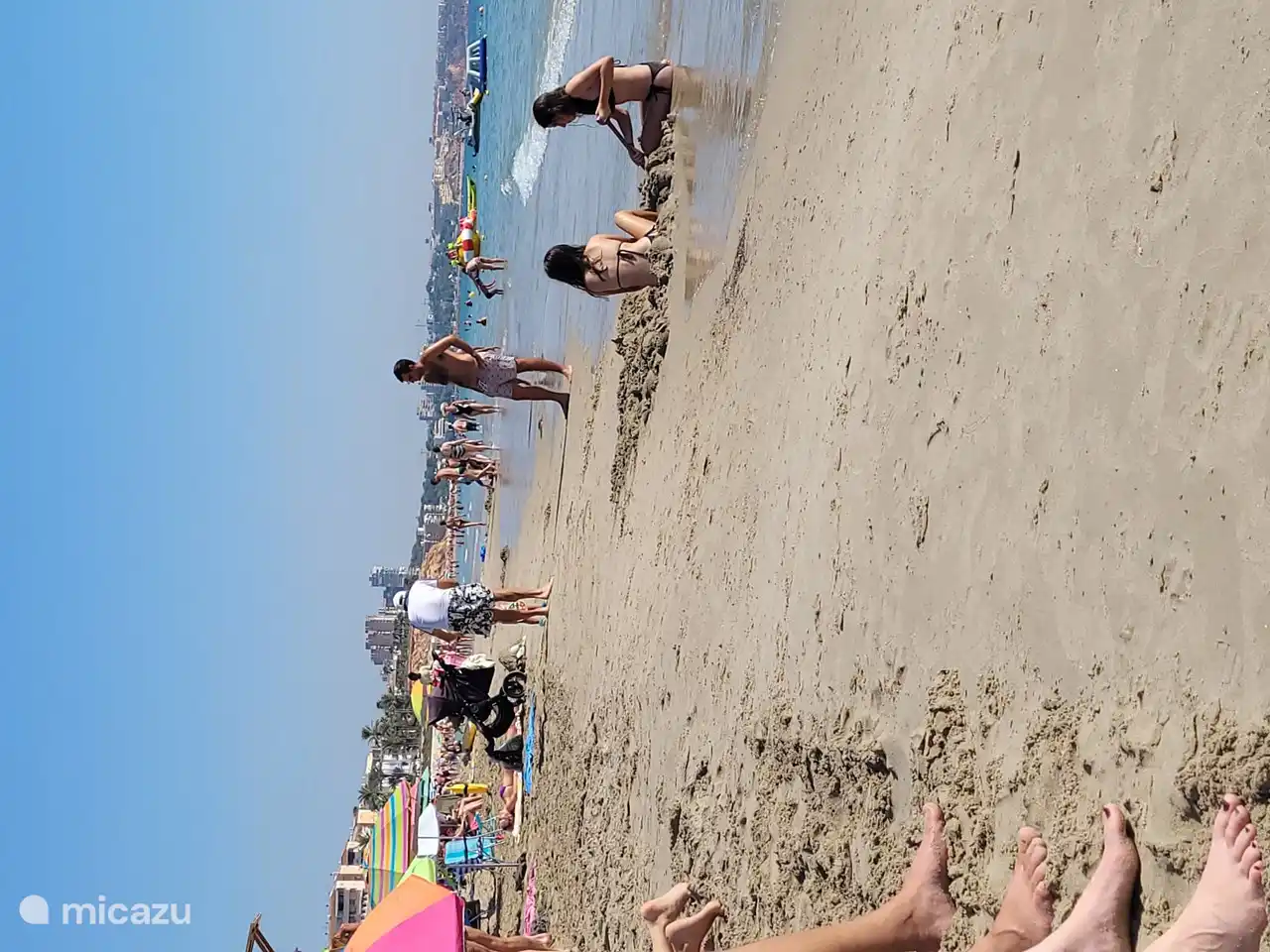 La plage de Mil Palmeras est idéale pour les enfants.