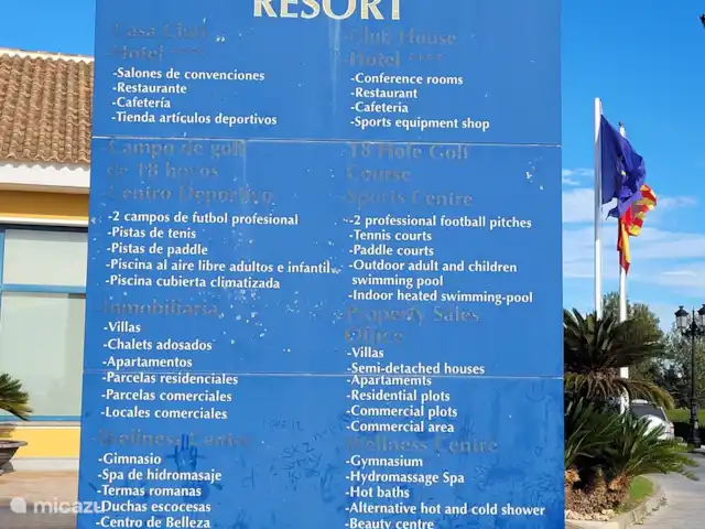 Location de Vacances Espagne, Costa Blanca, San Miguel de Salinas, appartement - Zone Plage Lagon Bleu C'est l'un des 3 complexes de golf, à moins de 5 km.