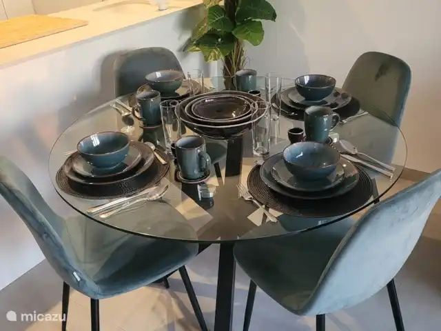 Location de Vacances Espagne, Costa Blanca, San Miguel de Salinas, appartement - Zone Plage Lagon Bleu table à manger salon