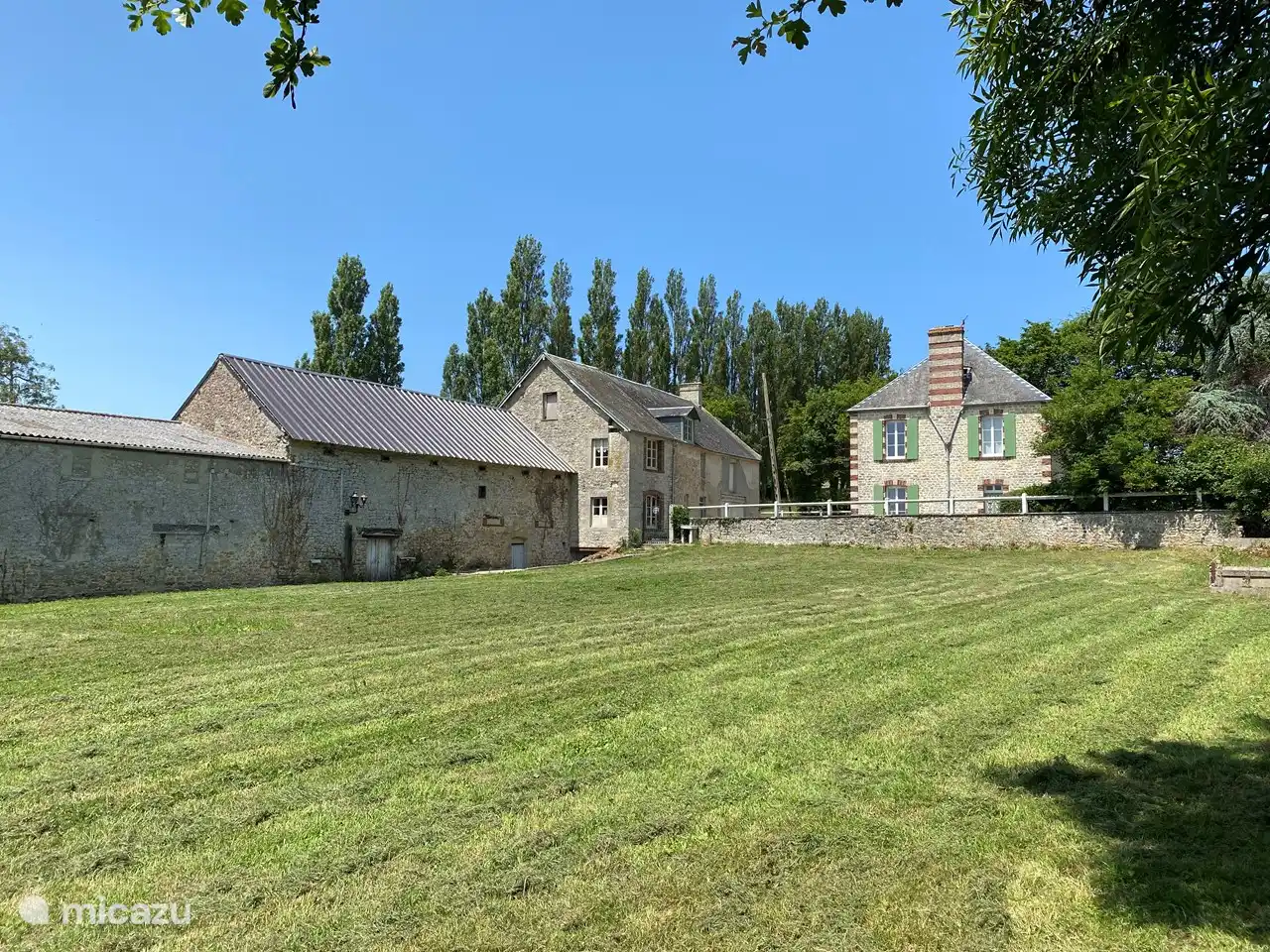 Garten, Grundstück, Scheunen, Haus