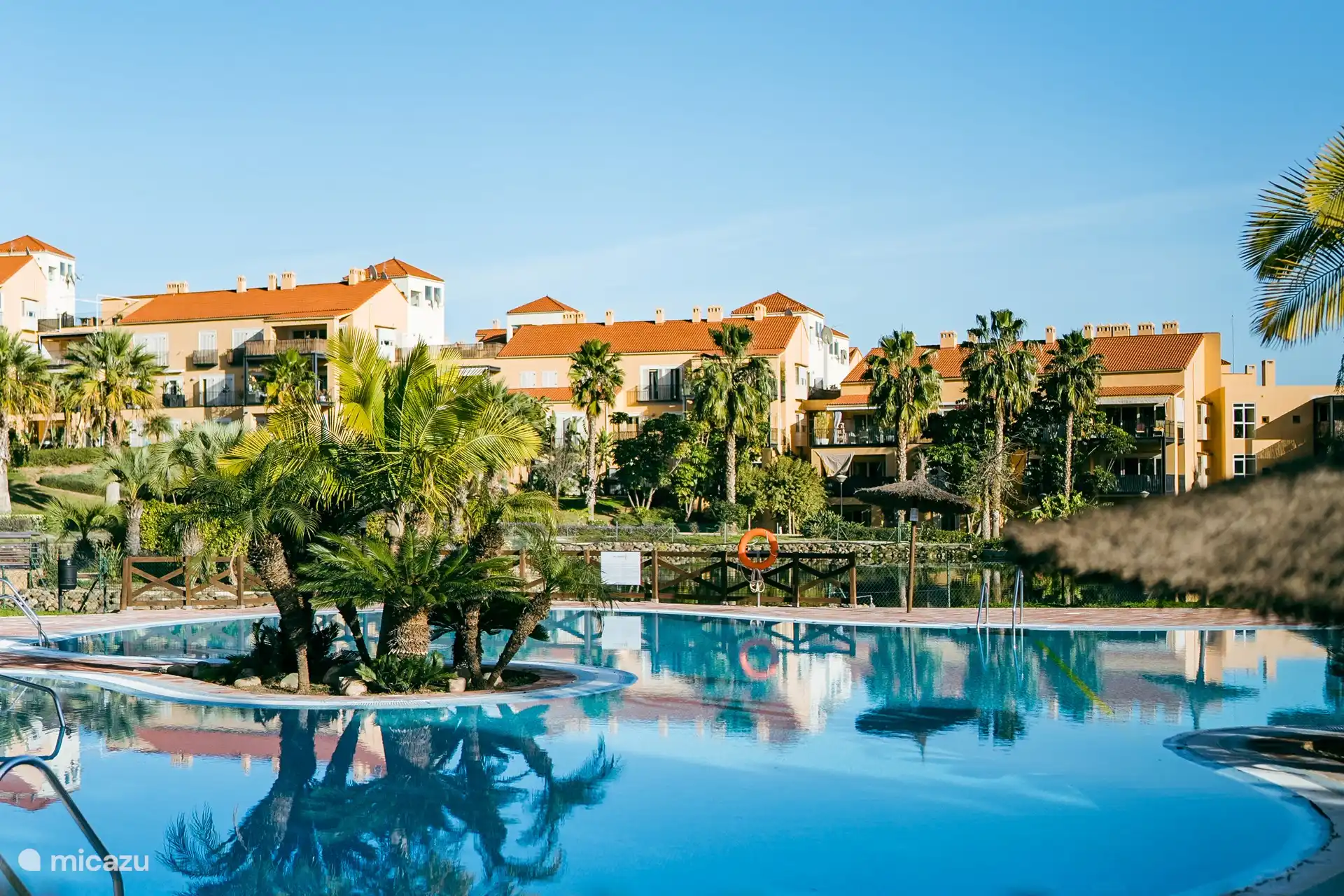 Foto des Süßwasserpools.