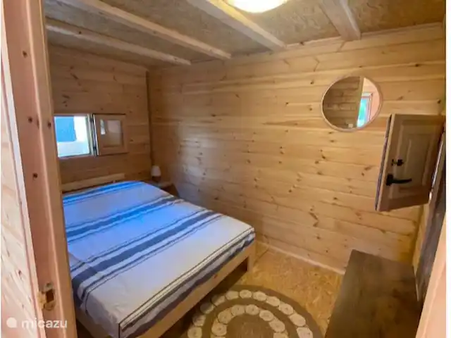 Cabaña L'Oliva | Espagne, Costa Dorada, Tarragone - cabane en bois / lodge La chambre avec un lit double (140x200)