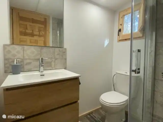 Cabaña L'Oliva | Espagne, Costa Dorada, Tarragone - cabane en bois / lodge La salle de bain