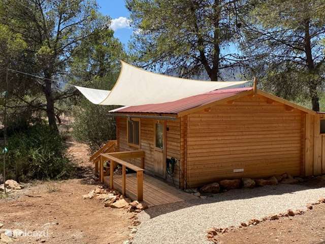 Casa vacacional España, Costa Dorada – cabaña de madera Cabaña La Oliva