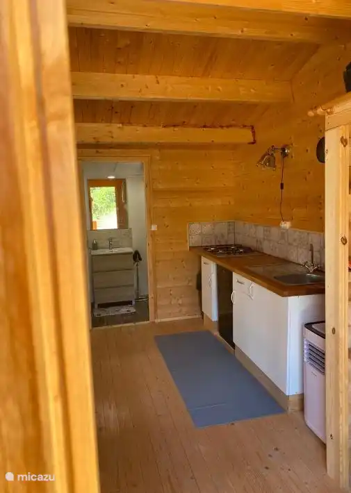 Zicht vanaf de ingang