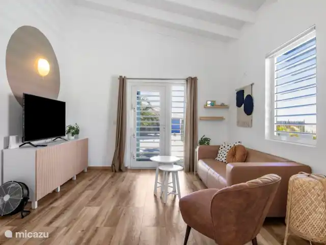 Villa Colibrì *NOUVEAU* *INTIMITÉ* | Curaçao, Banda Abou (ouest), Fontein - villa Salon confortable et confortable avec grande télévision