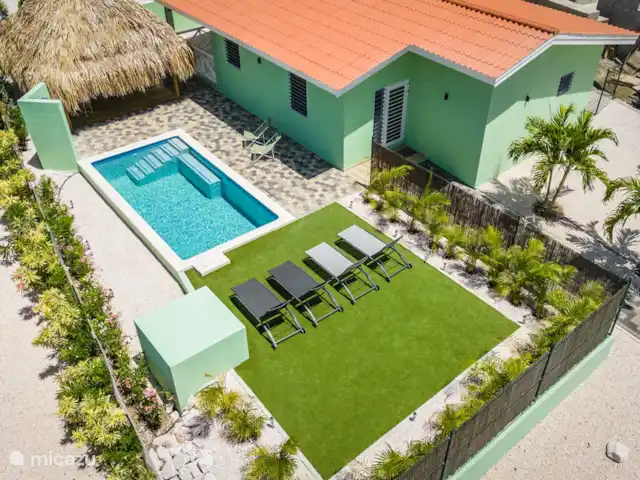Villa Colibrì *NOUVEAU* *INTIMITÉ* | Curaçao, Banda Abou (ouest), Fontein - villa vue de dessus Villa Colibri