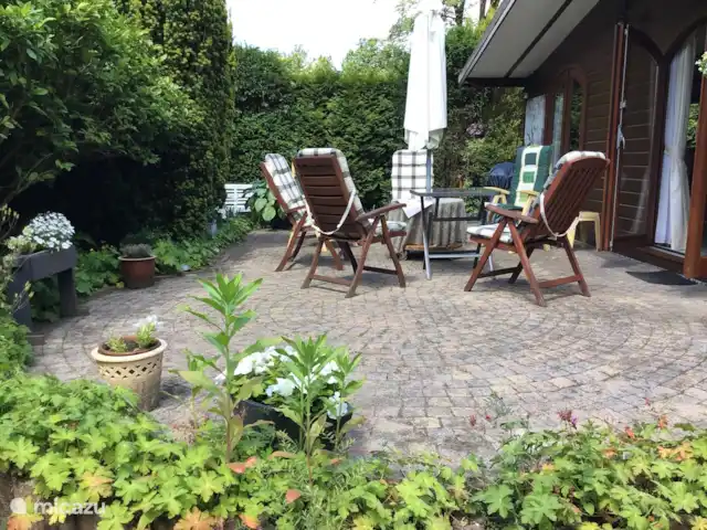 Location de Vacances Pays-Bas, Gueldre, Wolfheze, chalet - Wyandotte II  Agréable à s’asseoir et par beau temps parfois jusque tard dans la soirée.